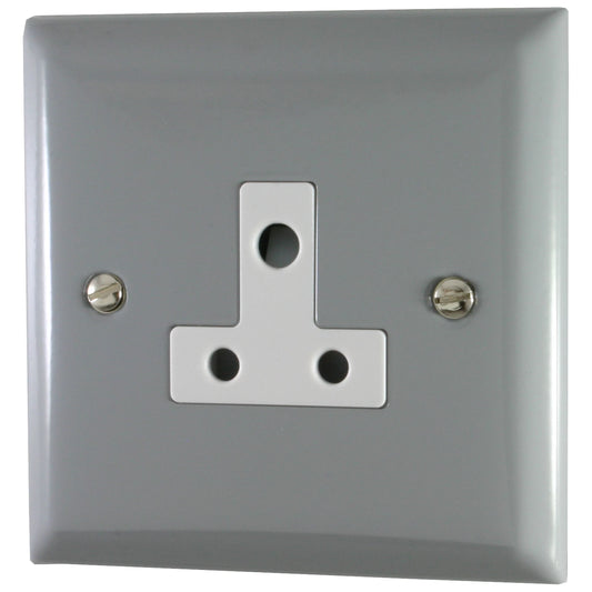 Spectrum Light Grey 5 Amp Socket