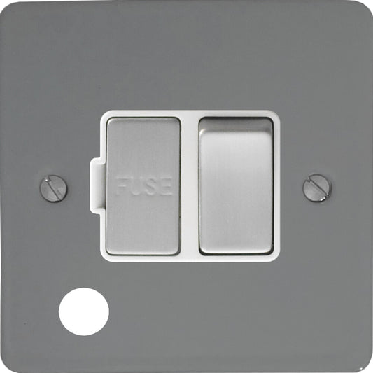 Flat Light Grey Swt Spur + Outlet