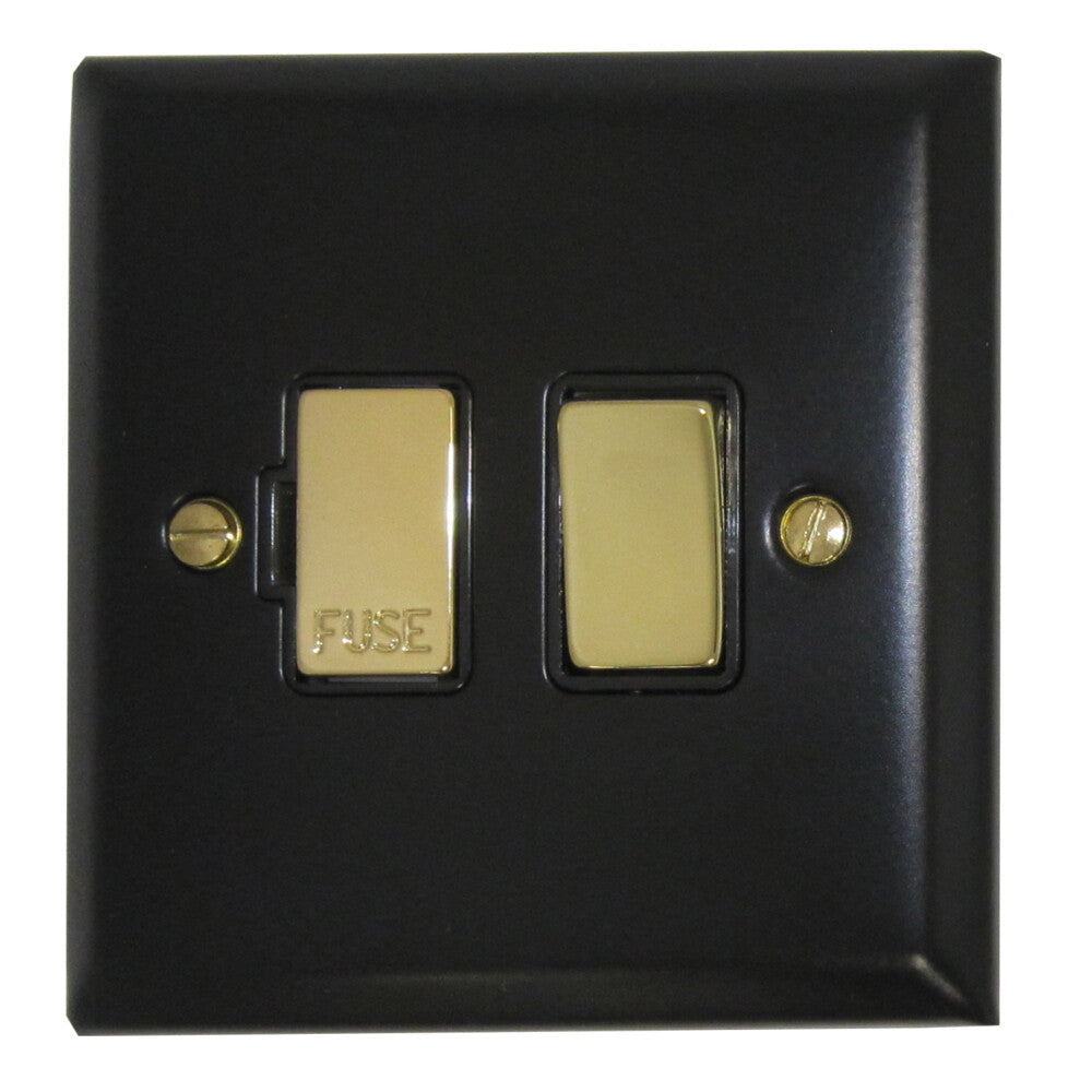 Spectrum Flat Black  Switched Fused Spur