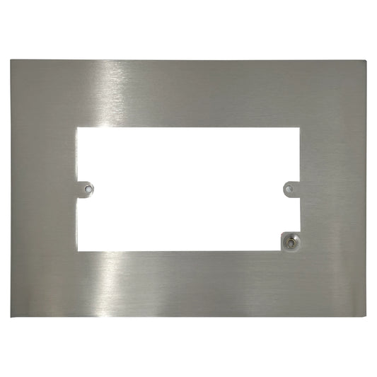 Double Brushed Steel Finger Plate