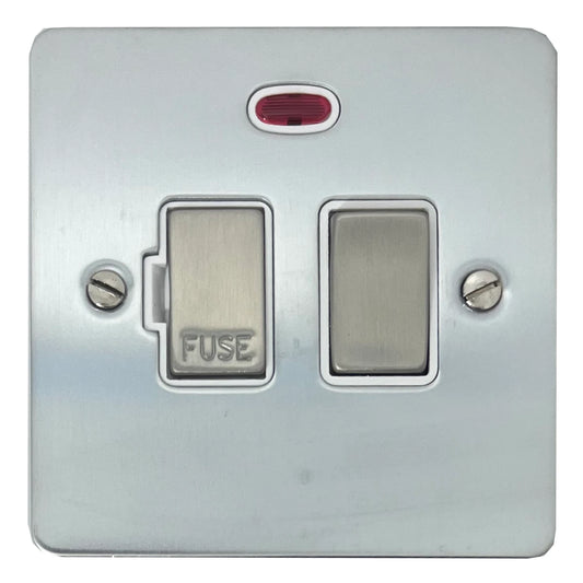 Flat Satin Chrome Swt Spur + Neon