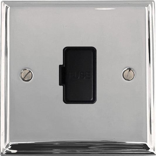 Deco Polished Chrome Unswitched Spur