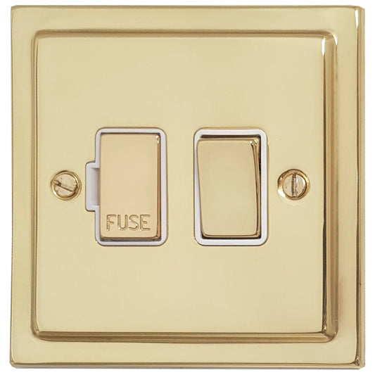 Victorian Polished Brass Swt. Fused Spur