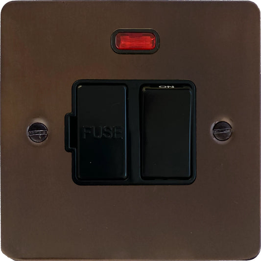 Flat Medium Bronze Swt Spur + Neon