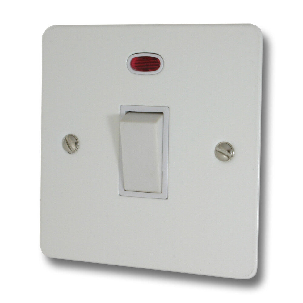 Flat White 20 Amp Dp Switch