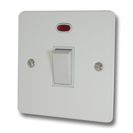 Flat White 20 Amp Dp Switch