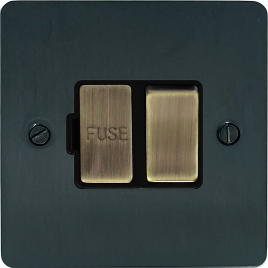 Flat Black Bronze Swt Fused Spur