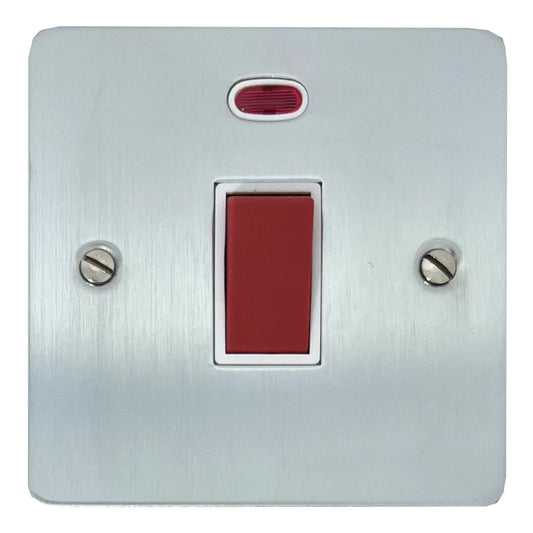 Flat Satin Chrome S/Plate