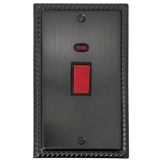 Georgian Black Bronze 45 Amp Dp Switch
