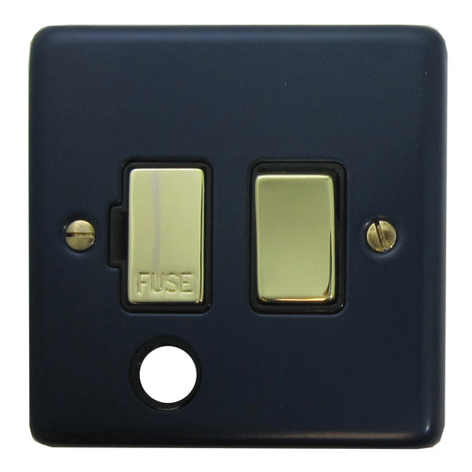 Contour Blue Switch Fused Spur + Flex Outlet