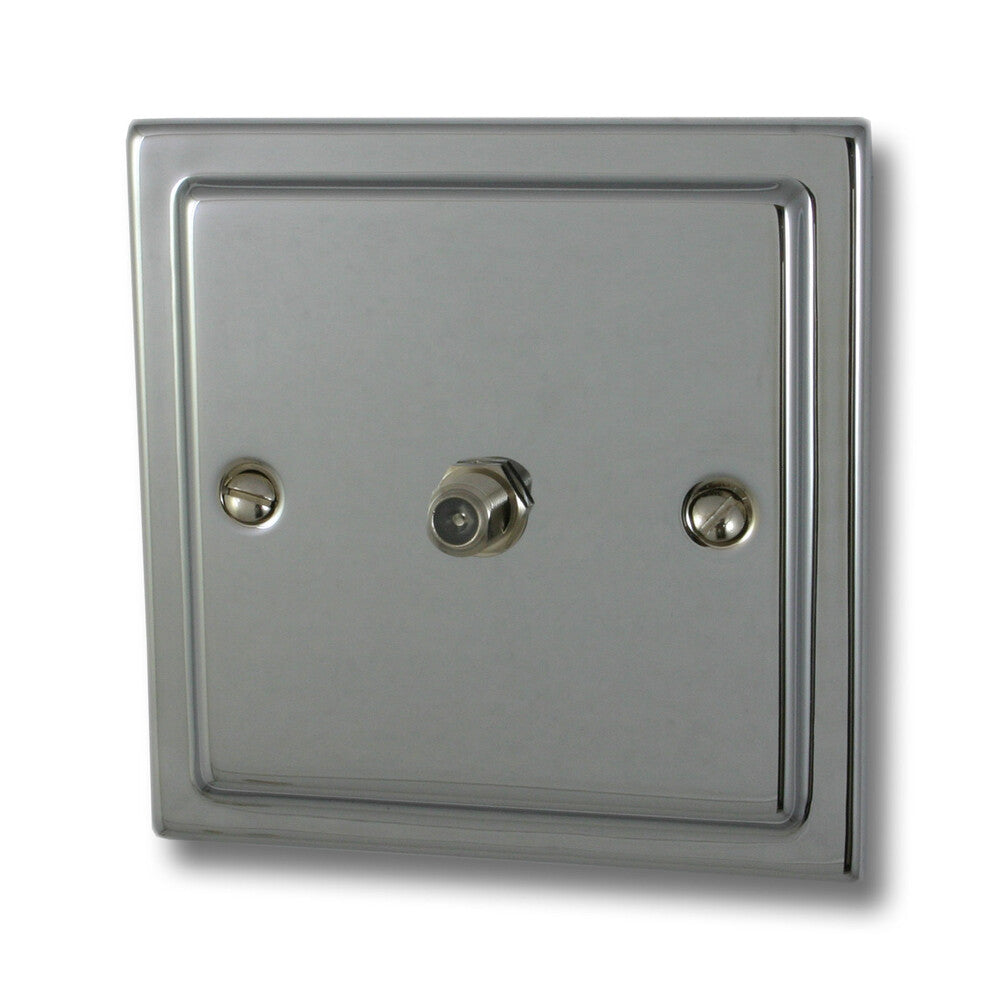 Victorian Polished Chrome Satellite Point