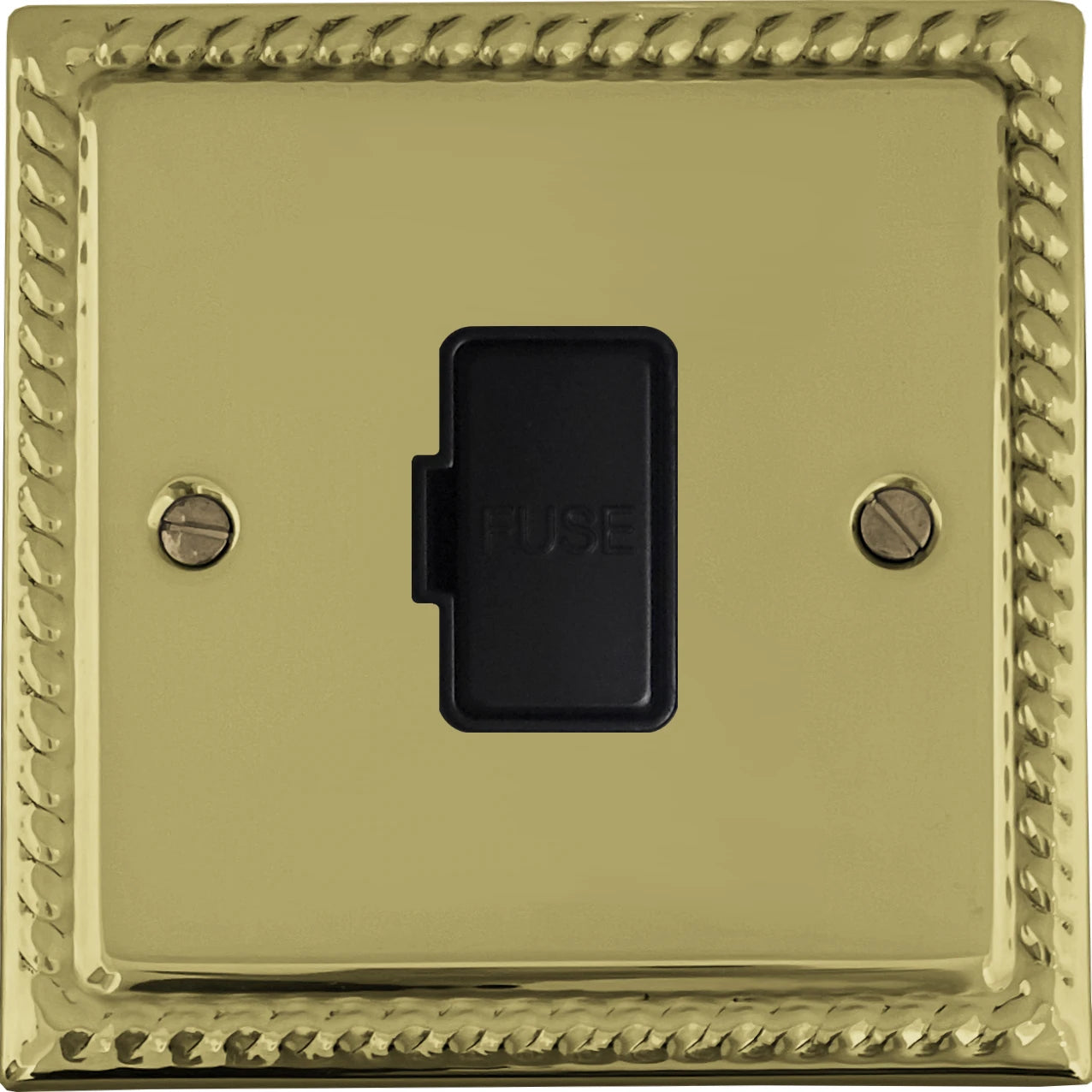 Georgian Polished Brass Unswitched Spur
