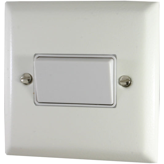 Spectrum Flat White Fan Isolator