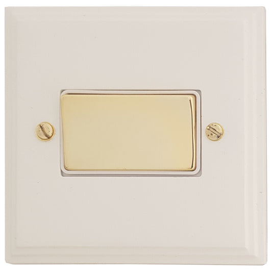 Victorian Flat White Fan Isolator