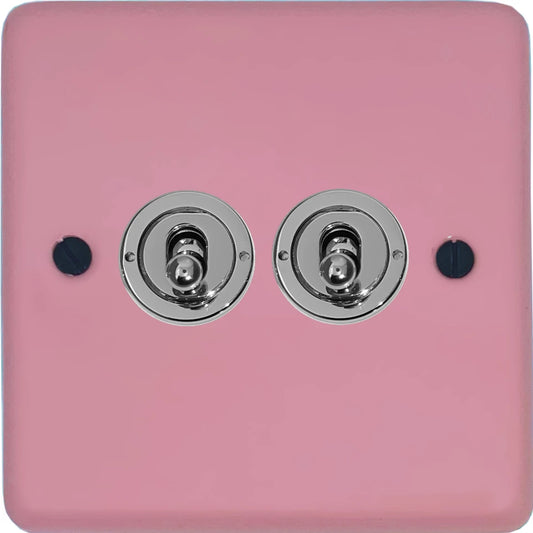 Contour Pink 2 Gang Toggle
