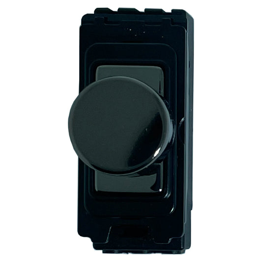 Intelligent Dimmer Module - Black and Black Nickel Switch