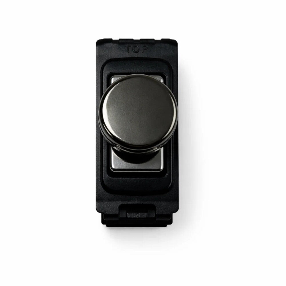 Intelligent Dimmer Module - Black and Black Nickel Switch