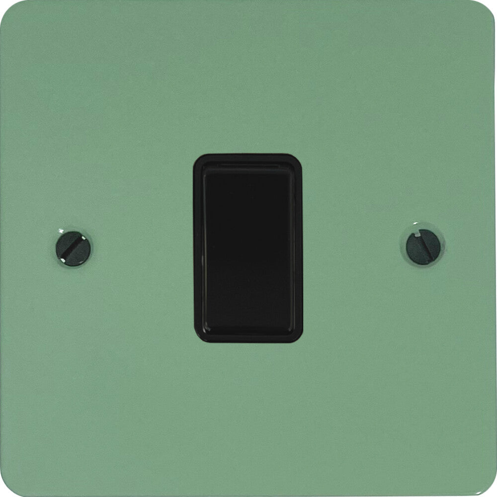Flat Sage Green Intermediate Switch (Black Switch)