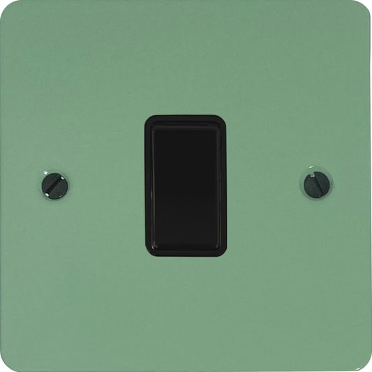 Flat Sage Green Intermediate Switch (Black Switch)