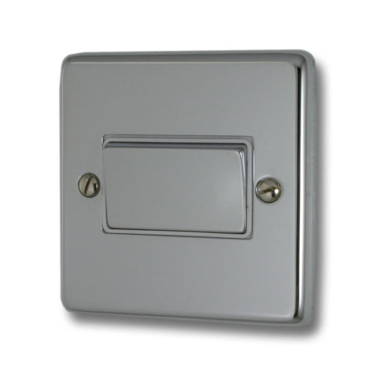 Contour Polished Chrome Fan Isolator