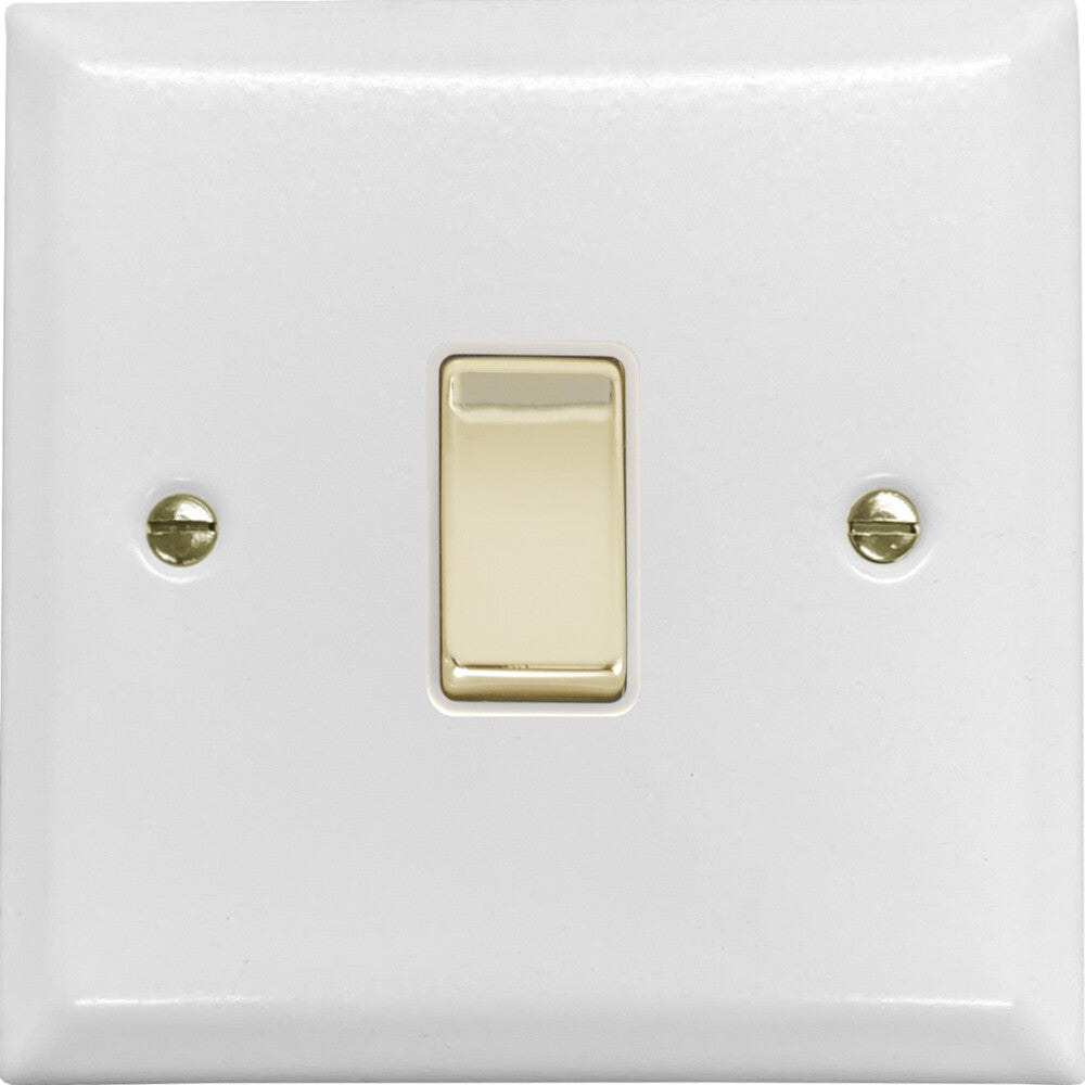 Spectrum Flat White Intermediate Switch
