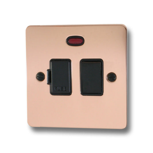 Flat Bright Copper Switched Fused Spur + Neon