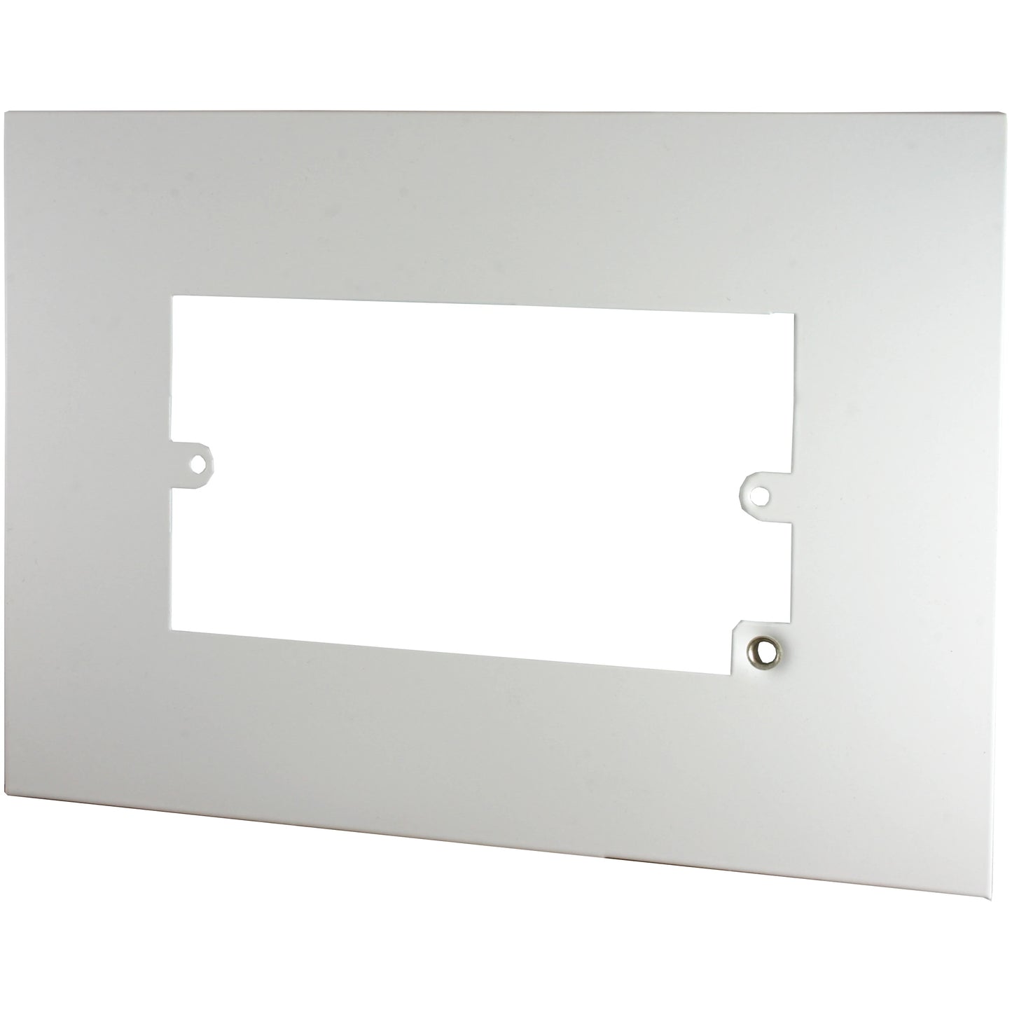 Double Flat White Finger Plate