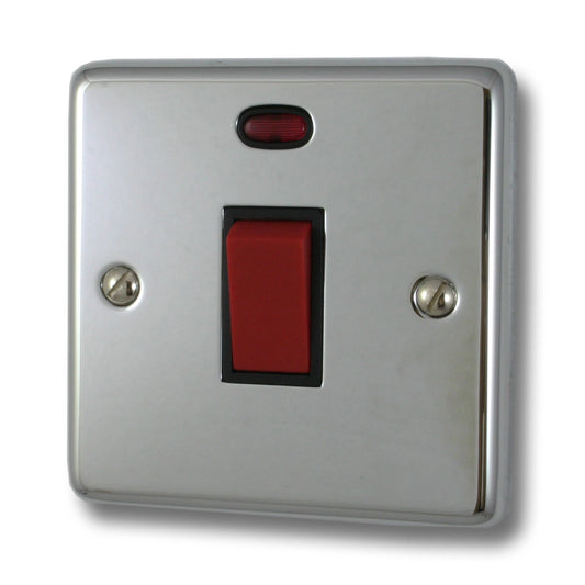 Contour Polished Chrome 45 Amp Dp Switch & Neon