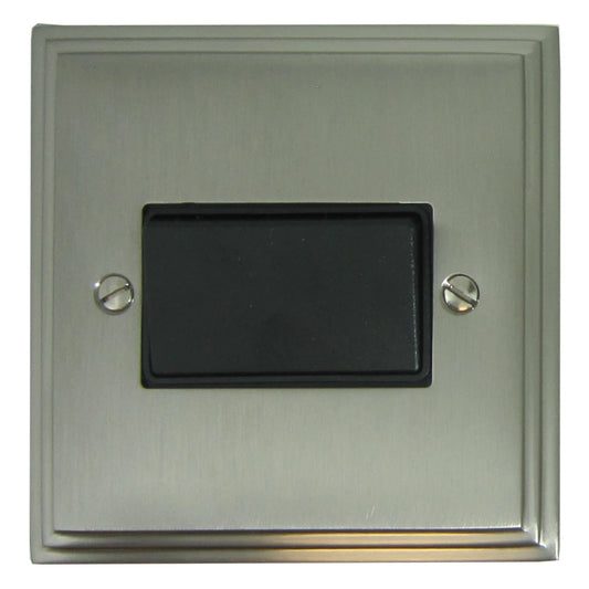 Victorian Satin Nickel Fan Isolator