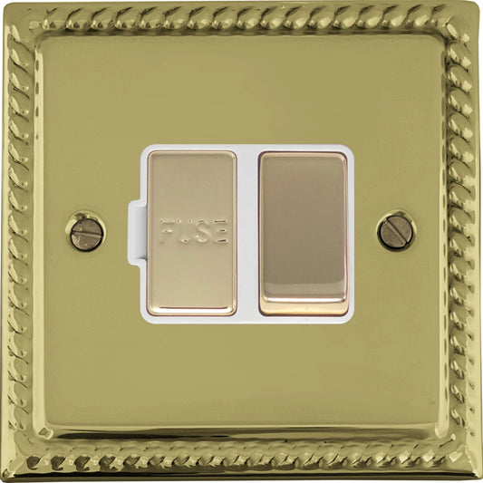 Georgian Polished Brass Swt. Fused Spur