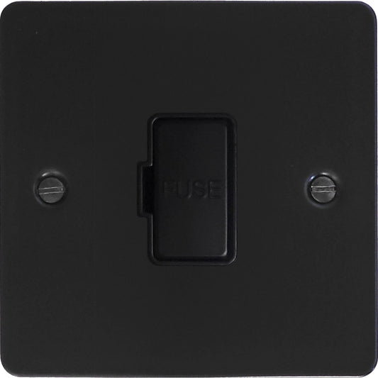 Flat Black Unswitched Spur