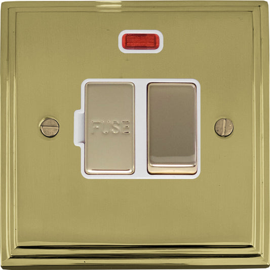 Victorian Polished Brass Swt. Spur & Neon