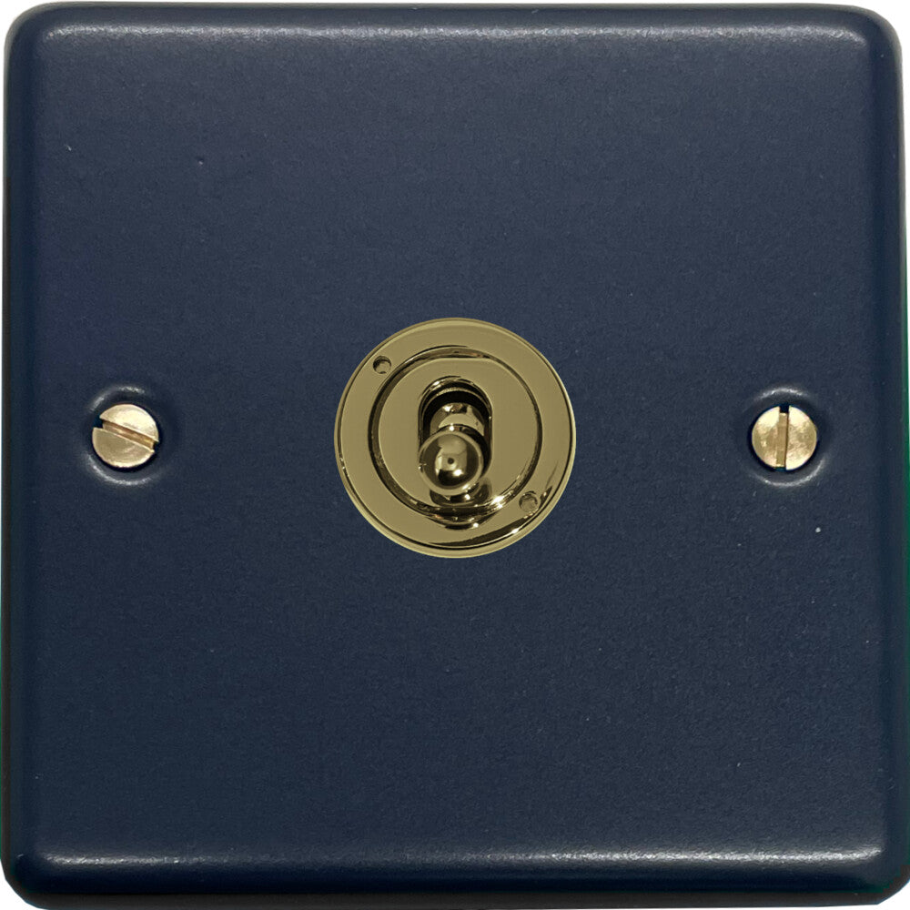 Contour Blue 1 Gang Toggle
