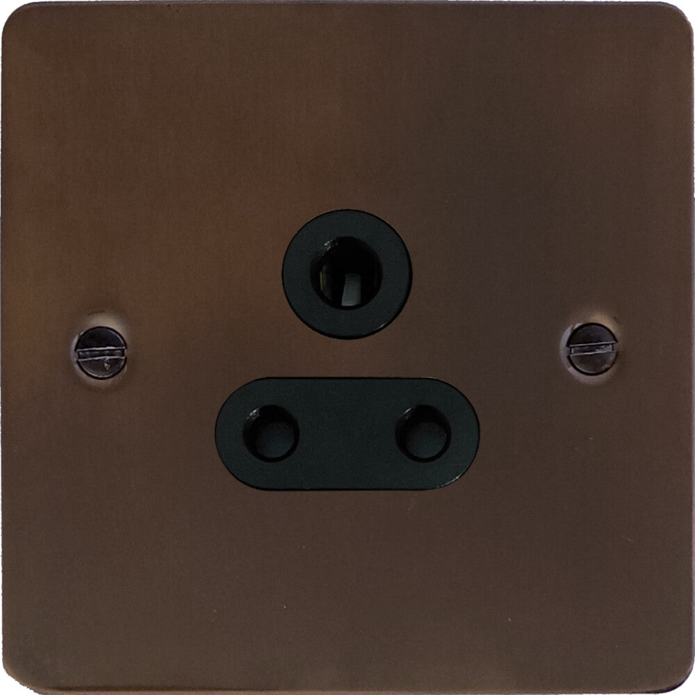 Flat Medium Bronze 5A Socket