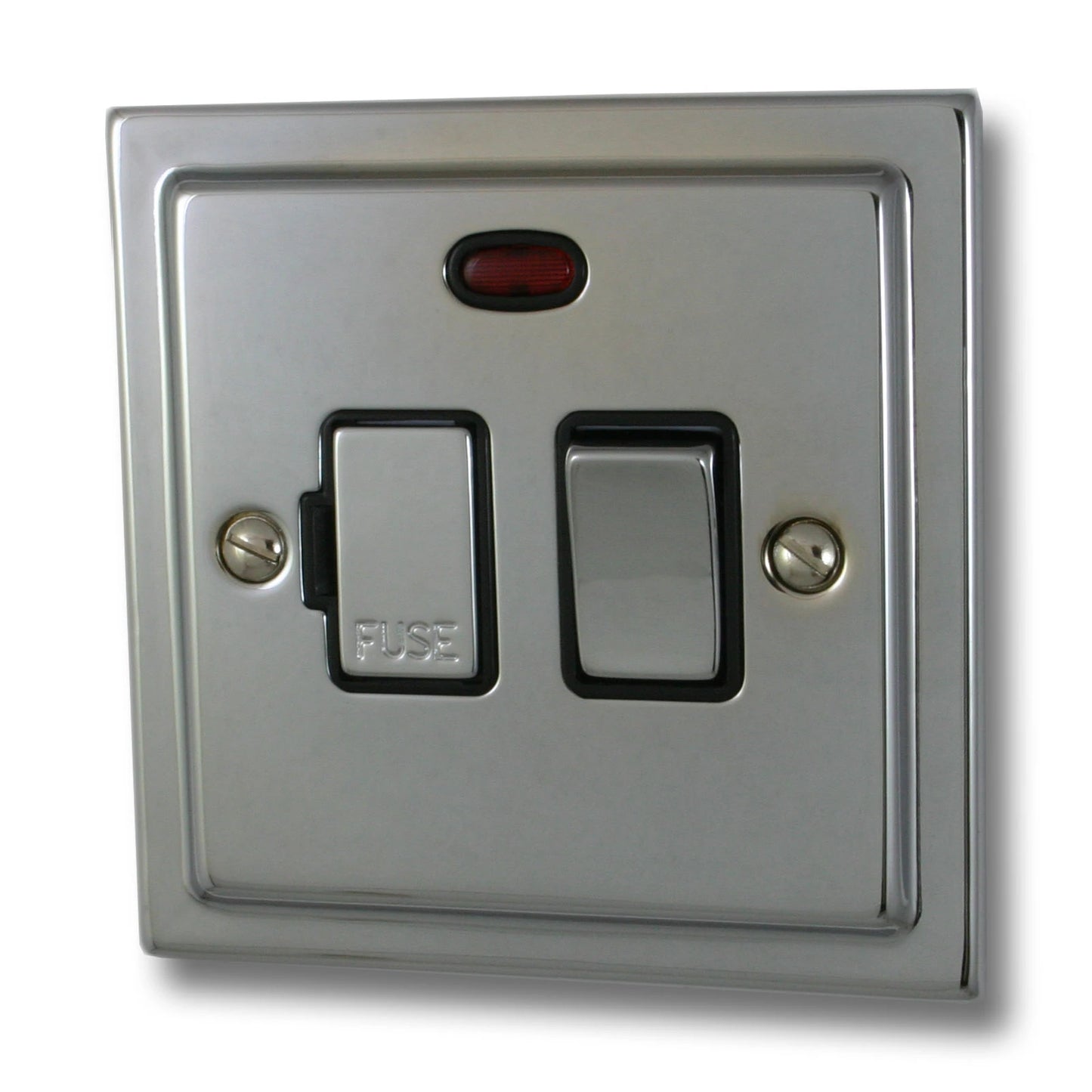 Victorian Polished Chrome Swt. Fused Spur & Neon