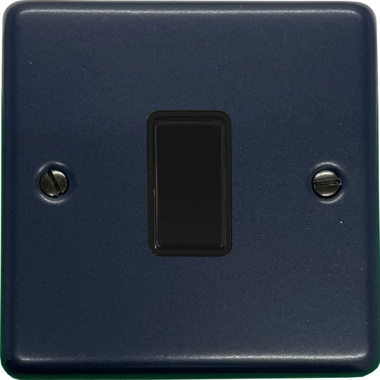 Contour Blue 1 Gang Switch