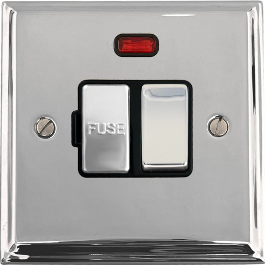 Deco Polished Chrome Swt. Fused Spur & Neon