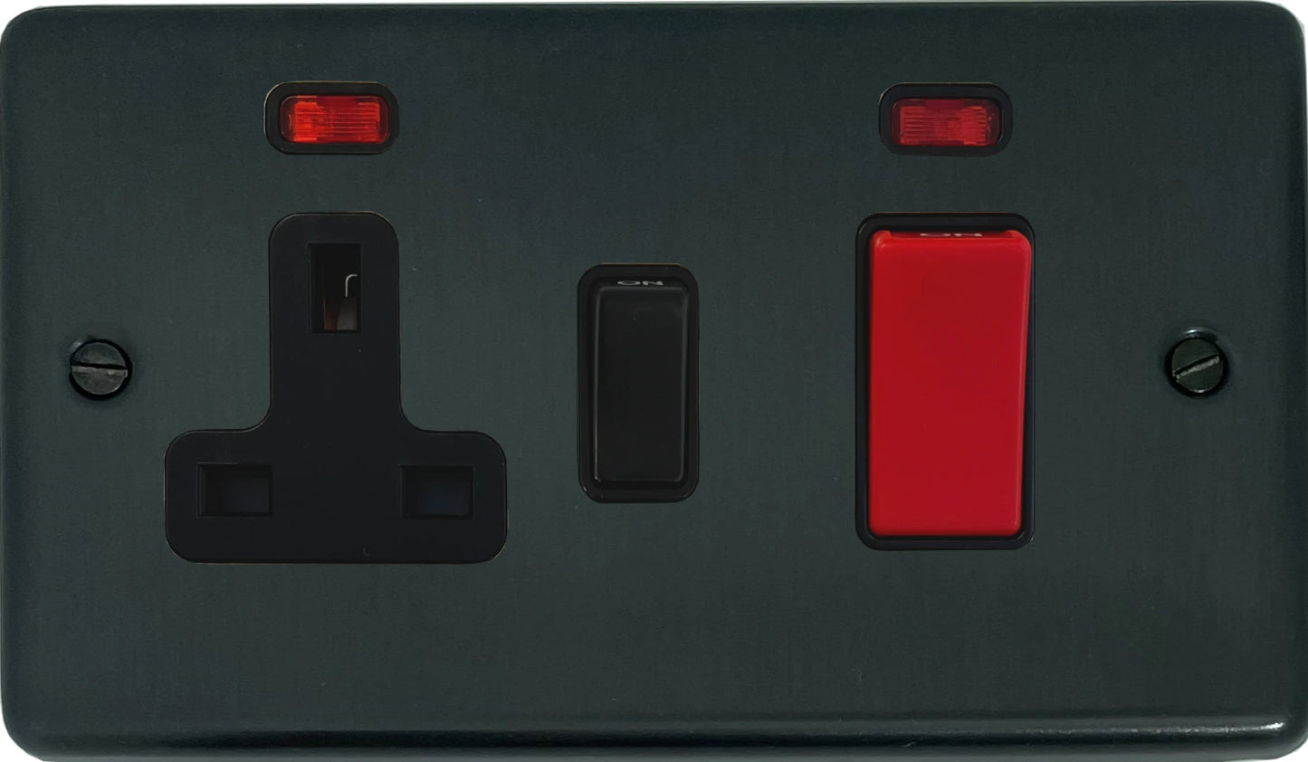 Contour Black Bronze Cooker Socket