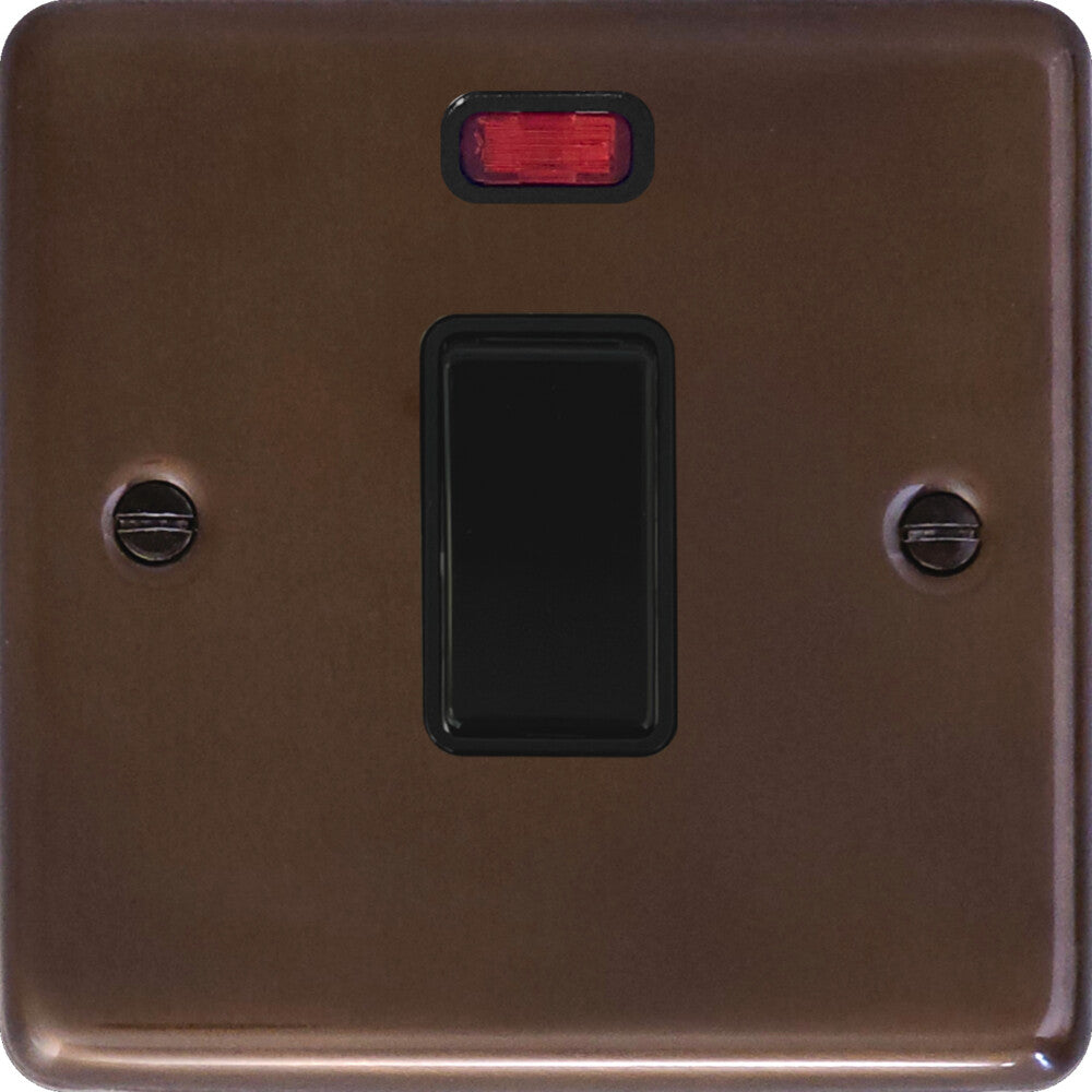 Contour Medium Bronze 20A Dp Switch + Neon