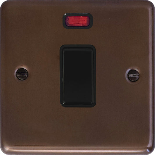 Contour Medium Bronze 20A Dp Switch + Neon