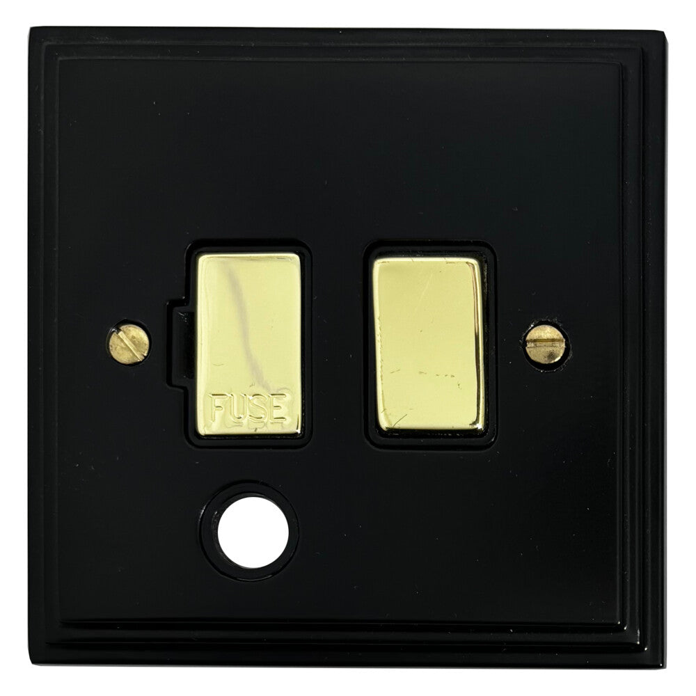 Victorian Flat Black Swt Spur + Outlet