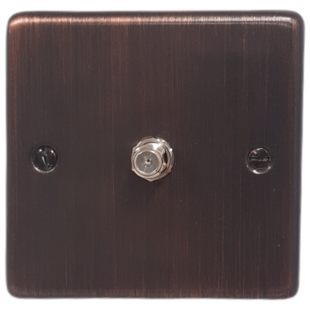 Contour Antique Copper Satellite Point