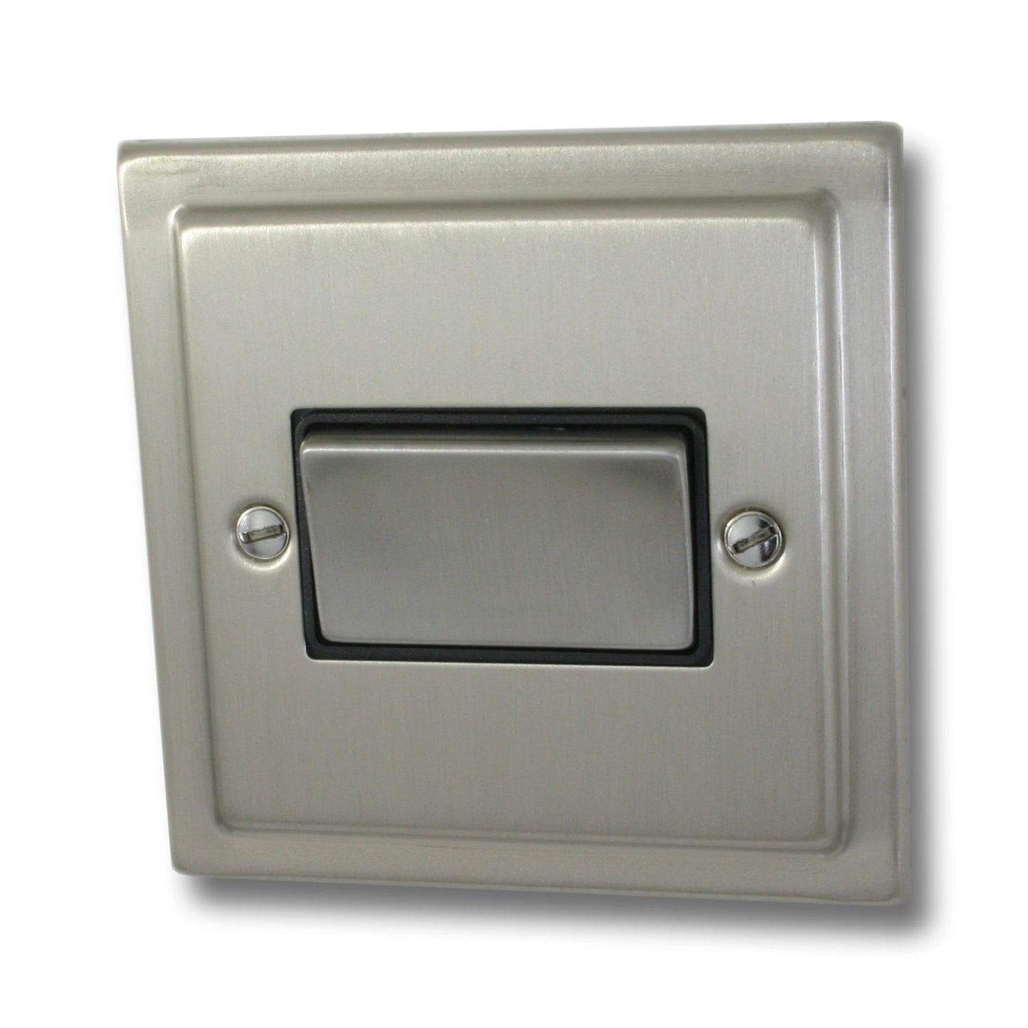 Victorian Satin Nickel Fan Isolator