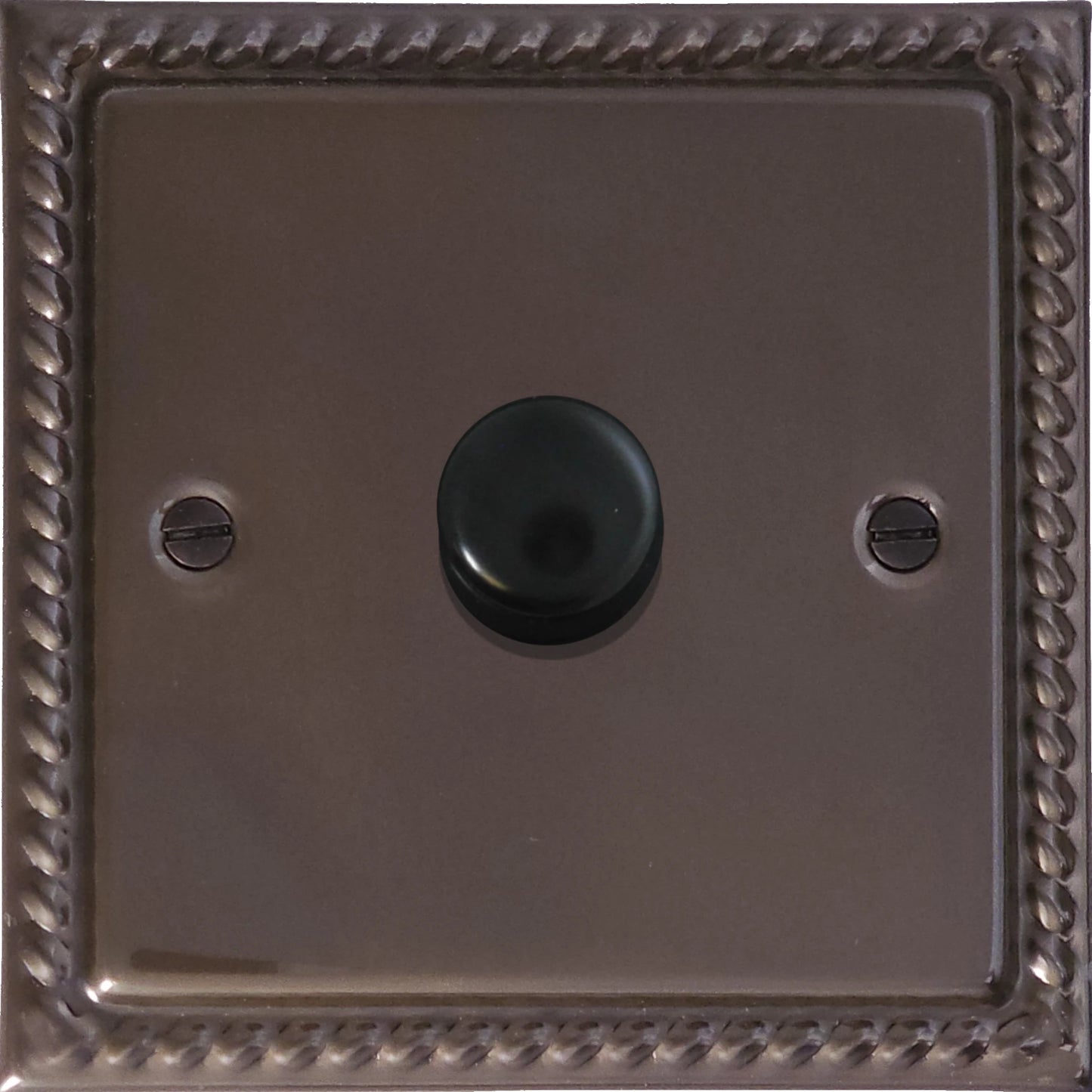 Georgian Medium Bronze 1 Gang LED Dimmer