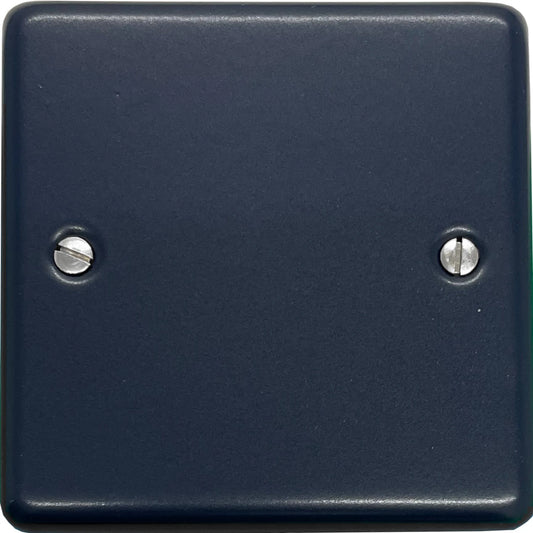 Contour Blue 1 Gang Blank