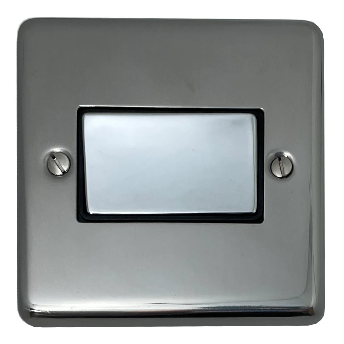 Contour Polished Steel Fan Isolator