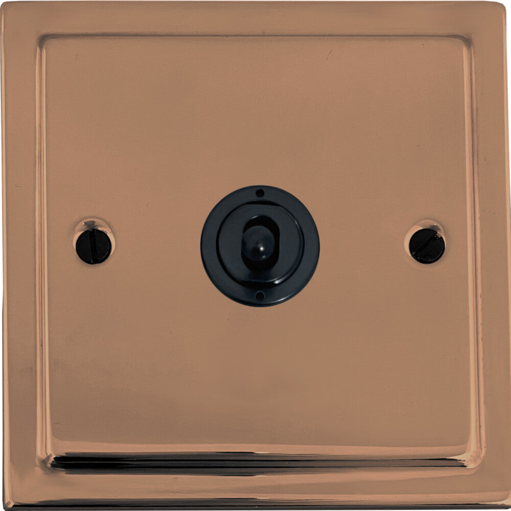 Victorian Bright Copper Intermediate Toggle (Flat Black Toggle)