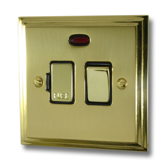 Victorian Polished Brass Swt. Spur & Neon