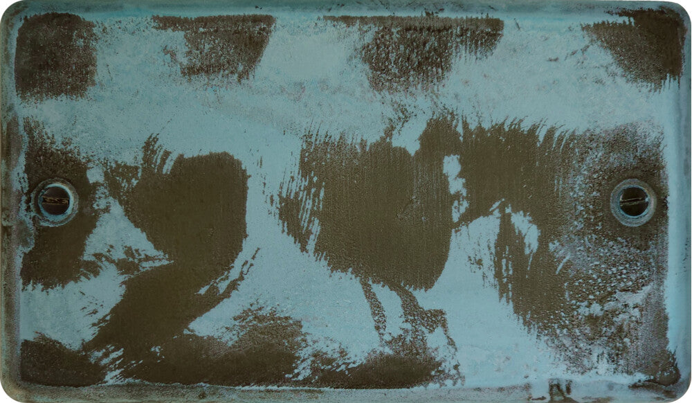 Contour Verdigris 2 Gang Blank