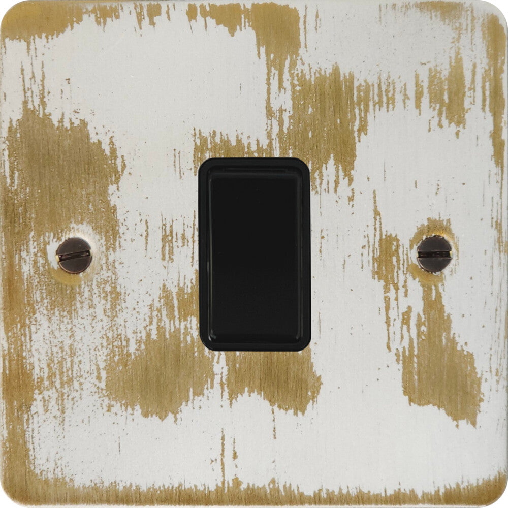 Flat Dover Bronze 1 Gang Switch